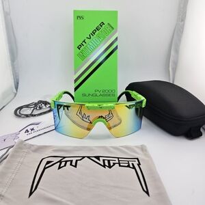 Pit Viper The Boomslang Intimidator Sunglasses 2000's NEW